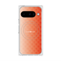 Premium Square Case with Pixelsnap［ CASEPLAY Check - Orange ］