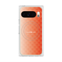 Premium Square Case with Pixelsnap［ CASEPLAY Check - Orange ］