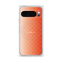 Premium Square Case with Pixelsnap［ CASEPLAY Check - Orange ］