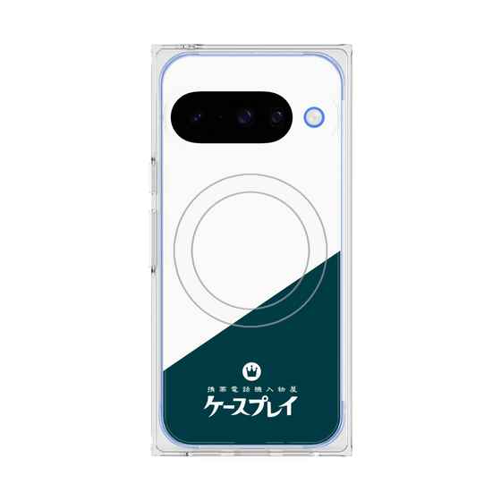 Premium Square Case with Pixelsnap［ CASEPLAY Retro - Green ］