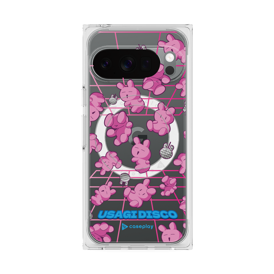 Premium Square Case with Pixelsnap［ Original - Rabbit Disco ］