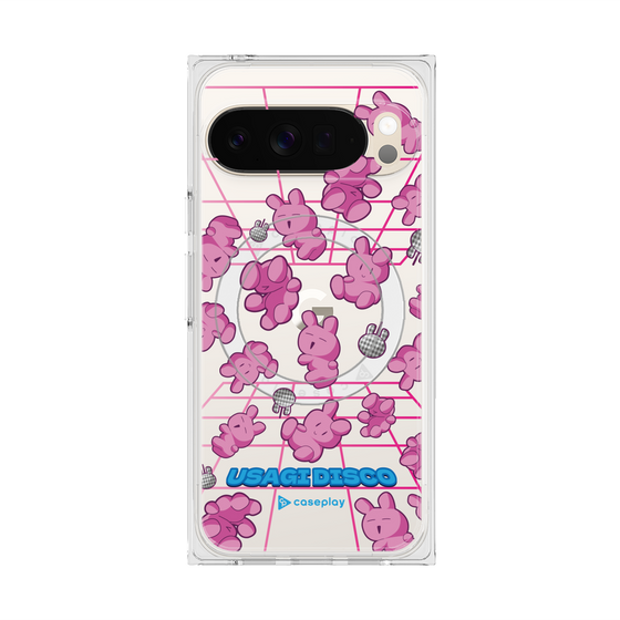 Premium Square Case with Pixelsnap［ Original - Rabbit Disco ］