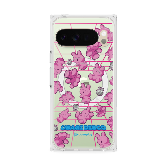 Premium Square Case with Pixelsnap［ Original - Rabbit Disco ］