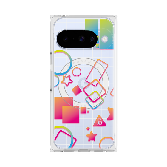 Premium Square Case with Pixelsnap［ Original - Figure ］