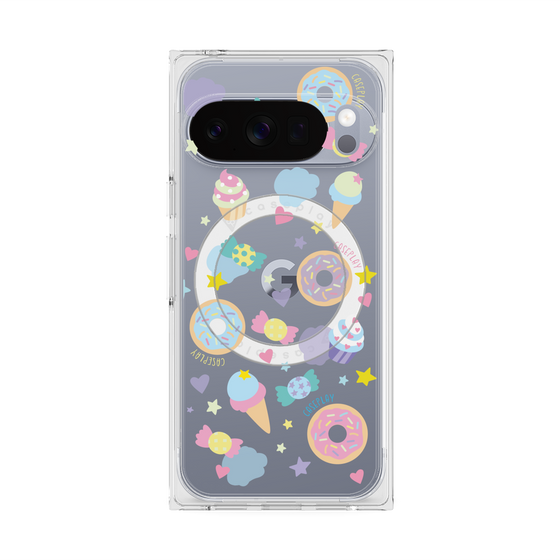 Premium Square Case with Pixelsnap［ Original - SWEETS ］