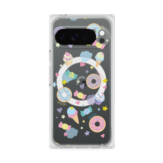 Premium Square Case with Pixelsnap［ Original - SWEETS ］