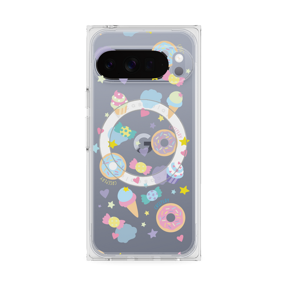 Premium Square Case with Pixelsnap［ Original - SWEETS ］