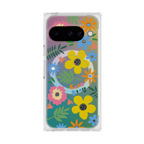 Premium Square Case with Pixelsnap［ Original - Blossom ］