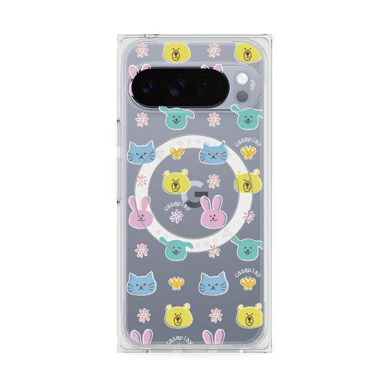 Premium Square Case with Pixelsnap［ Original - Animal ］