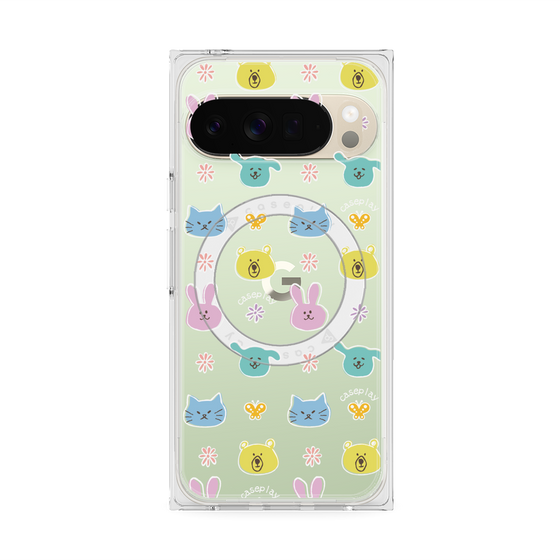 Premium Square Case with Pixelsnap［ Original - Animal ］
