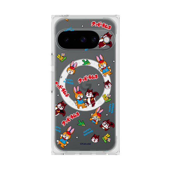 Premium Square Case with Pixelsnap［ Kuppy Ramune - Kuppy and Ram ］