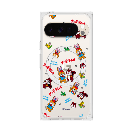 Premium Square Case with Pixelsnap［ Kuppy Ramune - Kuppy and Ram ］