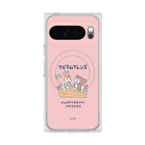 Premium Square Case with Pixelsnap［ Kuppyramu Friends - Friends ］