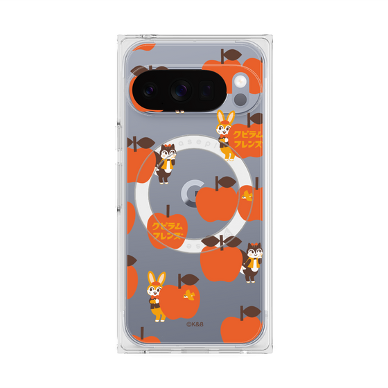 Premium Square Case with Pixelsnap［ Kuppyramu Friends - Apple ］
