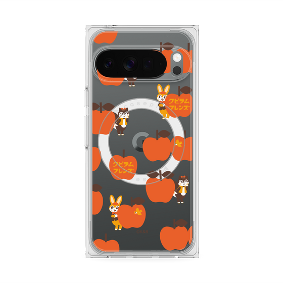 Premium Square Case with Pixelsnap［ Kuppyramu Friends - Apple ］