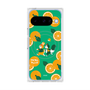 Premium Square Case with Pixelsnap［ Kuppyramu Friends - Orange ］
