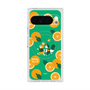 Premium Square Case with Pixelsnap［ Kuppyramu Friends - Orange ］