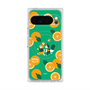 Premium Square Case with Pixelsnap［ Kuppyramu Friends - Orange ］