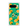Premium Square Case with Pixelsnap［ Kuppyramu Friends - Orange ］