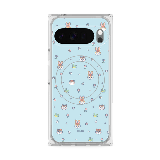 Premium Square Case with Pixelsnap［ Kuppyramu Friends - Illustration ］
