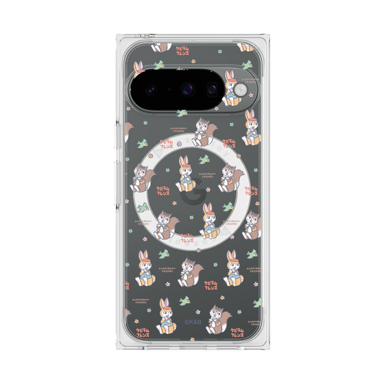 Premium Square Case with Pixelsnap［ Kuppyramu Friends - Face ］