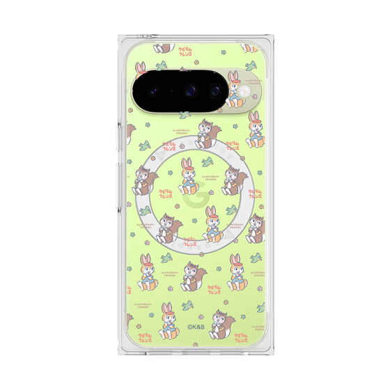 Premium Square Case with Pixelsnap［ Kuppyramu Friends - Face ］