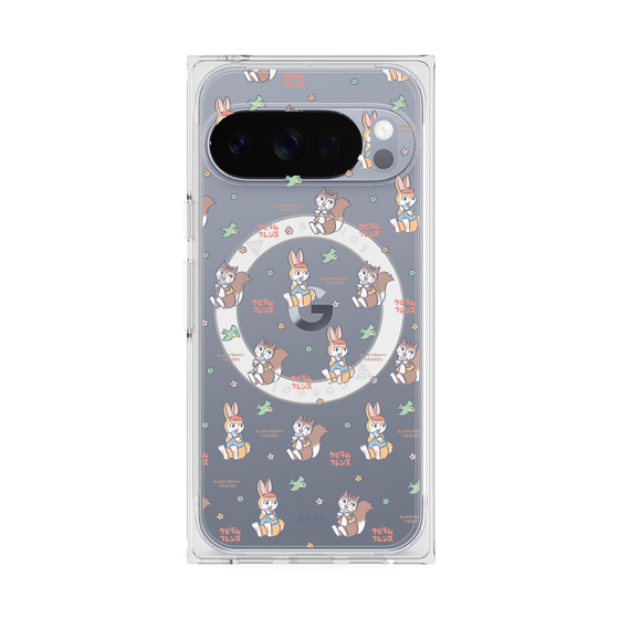 Premium Square Case with Pixelsnap［ Kuppyramu Friends - Face ］
