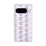 Premium Square Case with Pixelsnap［ Original - CASEPLAY Initial All-over Pattern - Pink ］