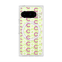 Premium Square Case with Pixelsnap［ Original - CASEPLAY Initial All-over Pattern - Pink ］