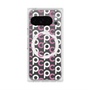 Premium Square Case with Pixelsnap［ Original - CASEPLAY Initial All-over Pattern - Pink ］