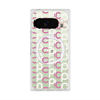 Premium Square Case with Pixelsnap［ Original - CASEPLAY Initial All-over Pattern - Pink ］