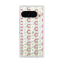 Premium Square Case with Pixelsnap［ Original - CASEPLAY Initial All-over Pattern - Pink ］