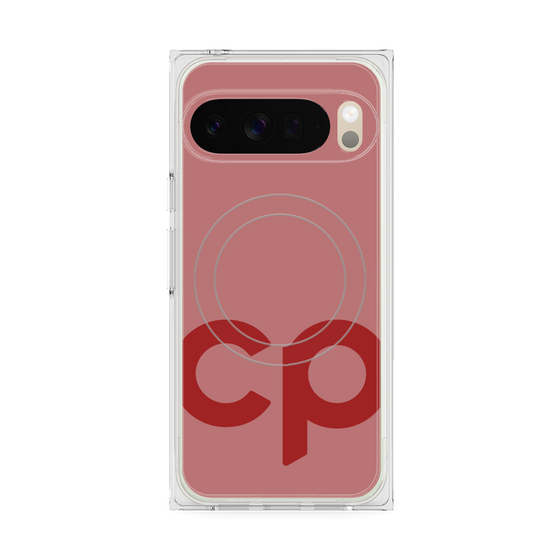 Premium Square Case with Pixelsnap［ Original - CASEPLAY Initial - Red ］