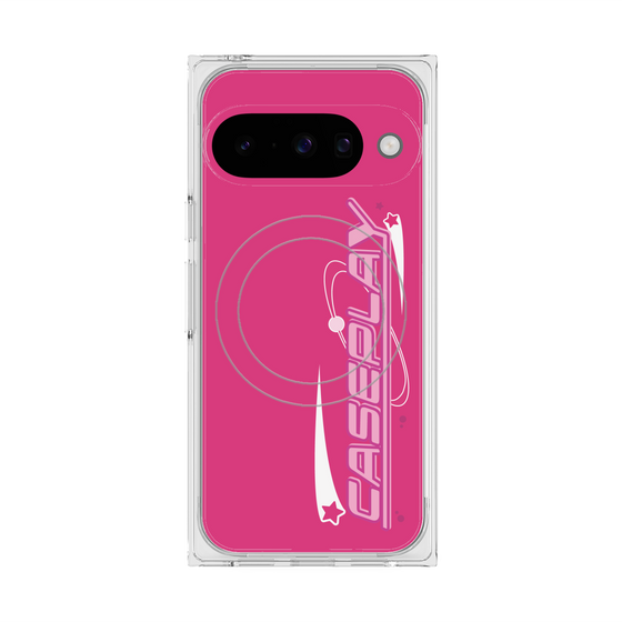 Premium Square Case with Pixelsnap［ Original - Y2K Arrange - Pink ］