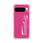 Premium Square Case with Pixelsnap［ Original - Y2K Arrange - Pink ］