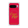 Premium Square Case with Pixelsnap［ Original - ENJOY YOUR OWN DAY - Red ］