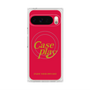 Premium Square Case with Pixelsnap［ Original - ENJOY YOUR OWN DAY - Red ］