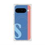 Premium Square Case with Pixelsnap［ Original - initial color line - S blue ］