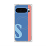 Premium Square Case with Pixelsnap［ Original - initial color line - S blue ］