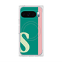 Premium Square Case with Pixelsnap［ Original - initial color line - S green ］