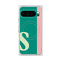 Premium Square Case with Pixelsnap［ Original - initial color line - S green ］