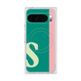 Premium Square Case with Pixelsnap［ Original - initial color line - S green ］