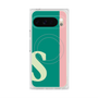 Premium Square Case with Pixelsnap［ Original - initial color line - S green ］