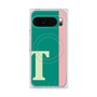 Premium Square Case with Pixelsnap［ Original - initial color line - T green ］
