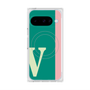 Premium Square Case with Pixelsnap［ Original - initial color line - V green ］