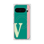 Premium Square Case with Pixelsnap［ Original - initial color line - V green ］