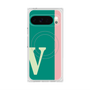 Premium Square Case with Pixelsnap［ Original - initial color line - V green ］