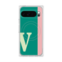 Premium Square Case with Pixelsnap［ Original - initial color line - V green ］