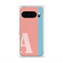 Premium Square Case with Pixelsnap［ Original - initial color line - A pink ］