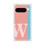 Premium Square Case with Pixelsnap［ Original - initial color line - W pink ］